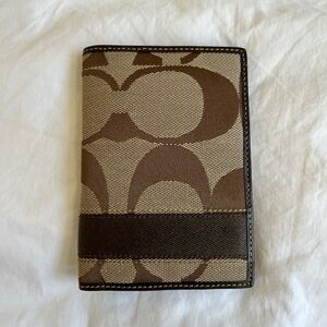 Coach Passport Holder